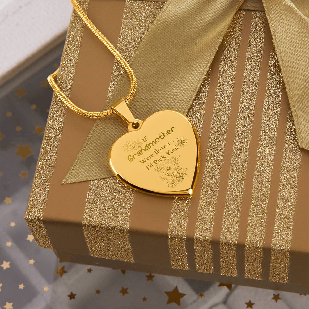 Grandmother Necklace Gift From Grandchild