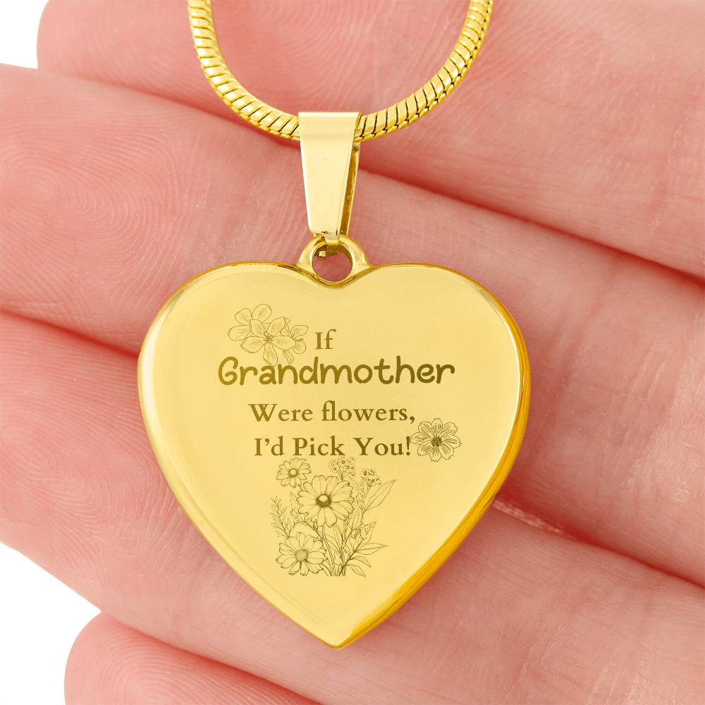 Grandmother Necklace Gift From Grandchild