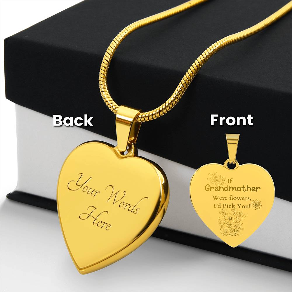 Grandmother Necklace Gift From Grandchild
