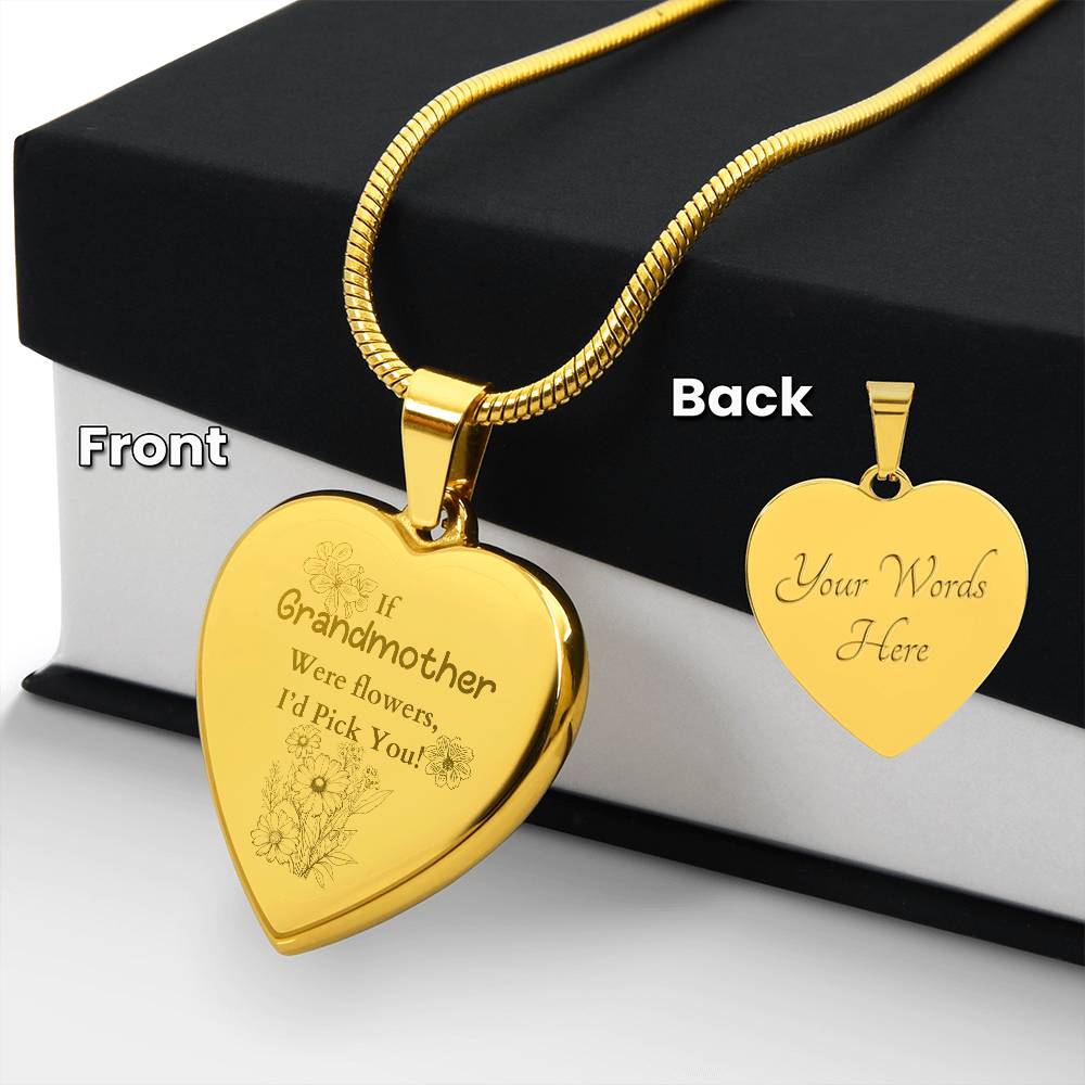 Grandmother Necklace Gift From Grandchild