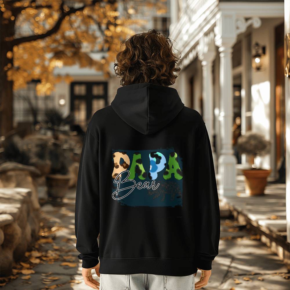 Papa Bear Hoodie, A Great Gift For Father's day