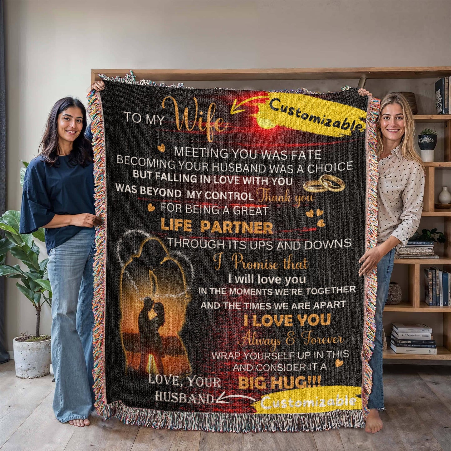 Custom Wife blanket