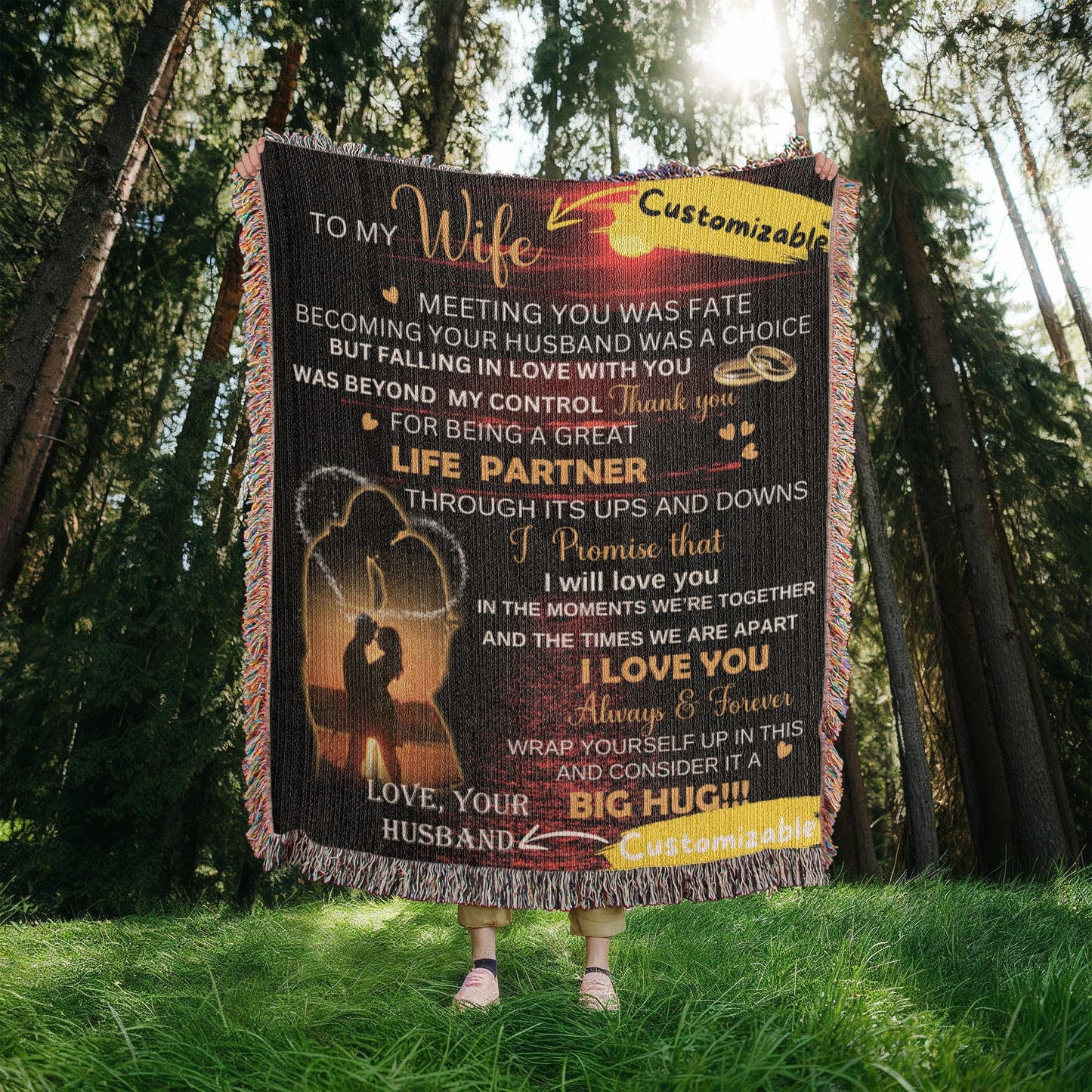 Custom Wife blanket