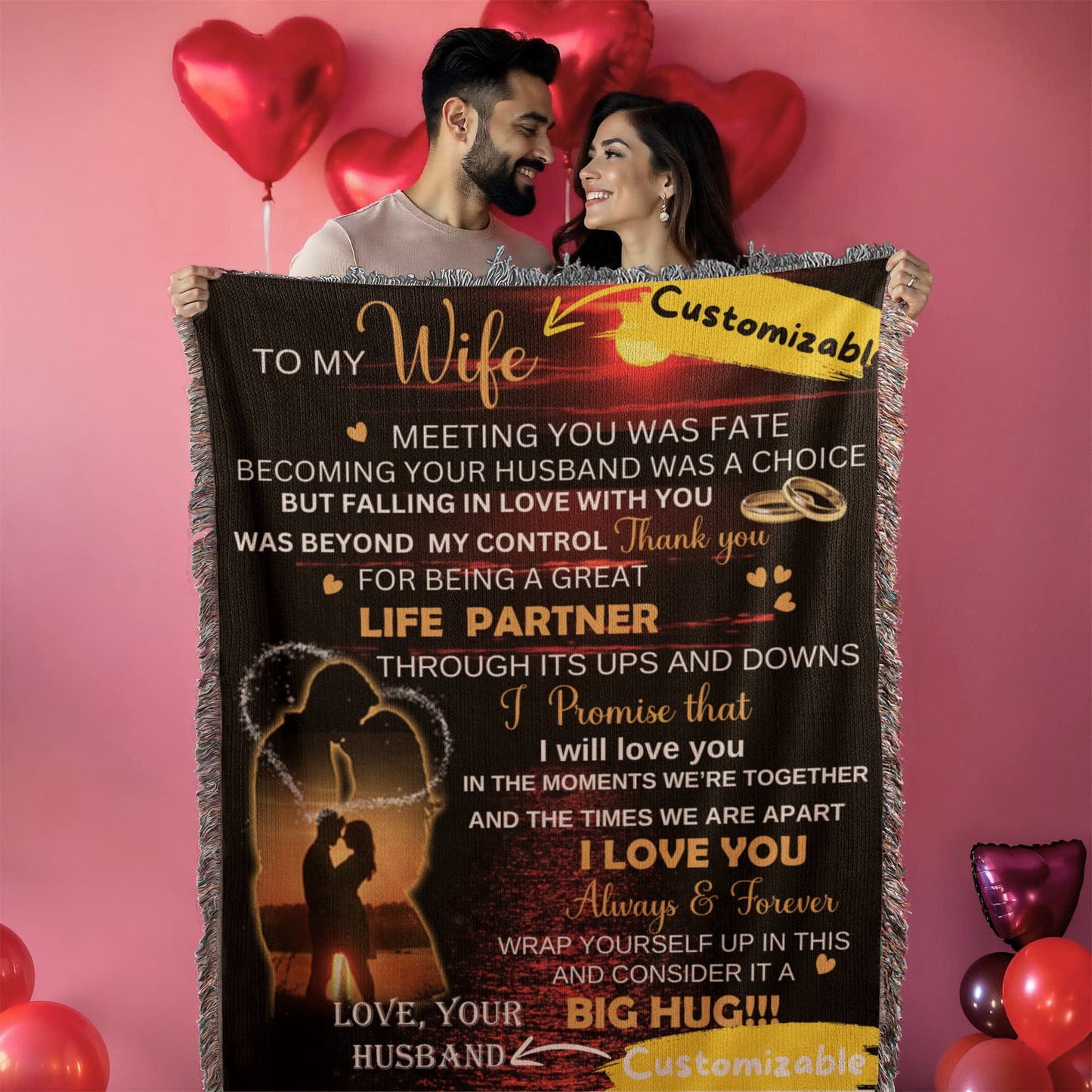 Custom Wife blanket
