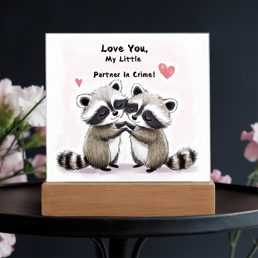 Partner In Crime Custom Plaque