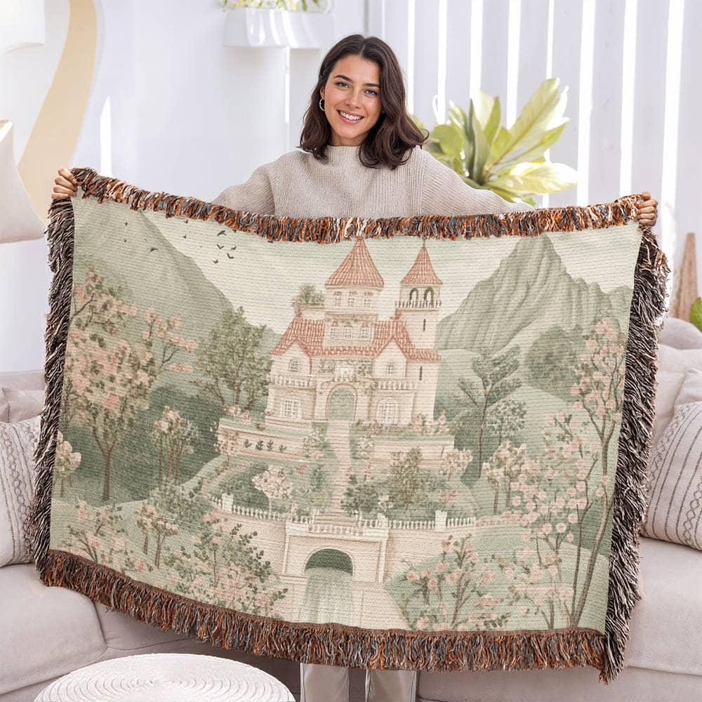 Castle Woven Tapestry