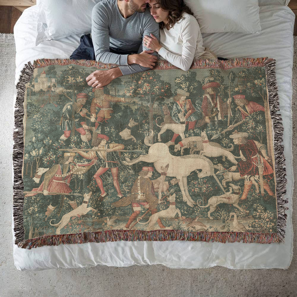 Unicorn Medieval Tapestry