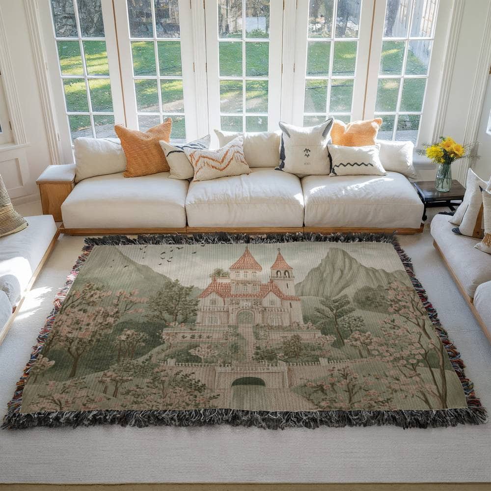 Castle Woven Tapestry
