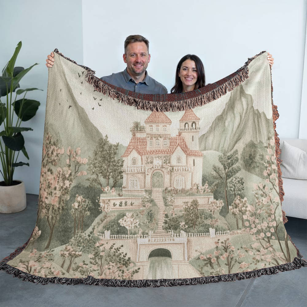 Castle Woven Tapestry
