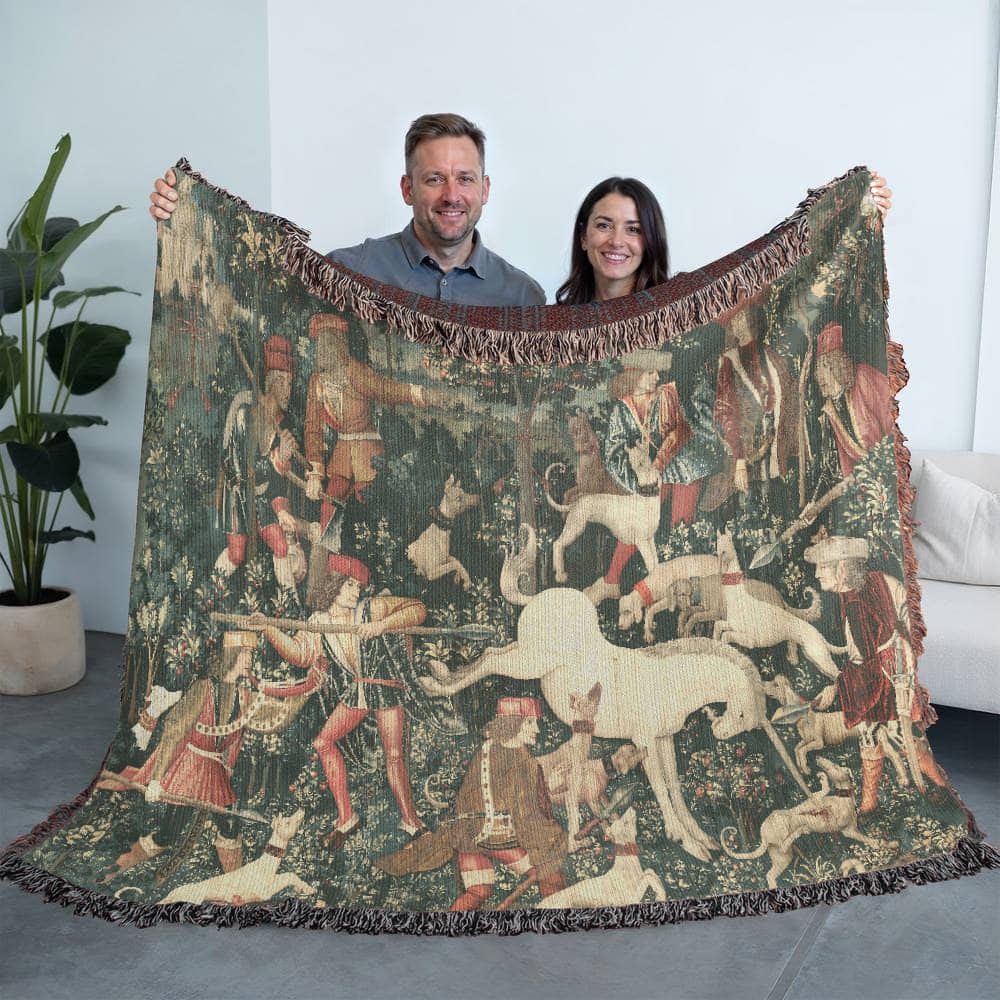 Unicorn Medieval Tapestry