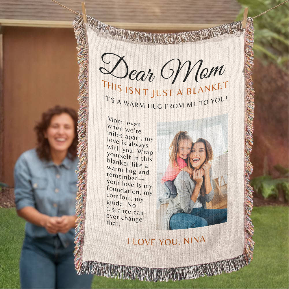 Custom Photo Blanket Gift