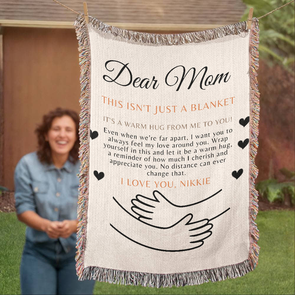 Custom Blanket For Mom