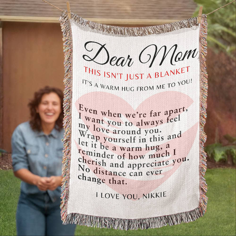 Hug Blanket For Mom