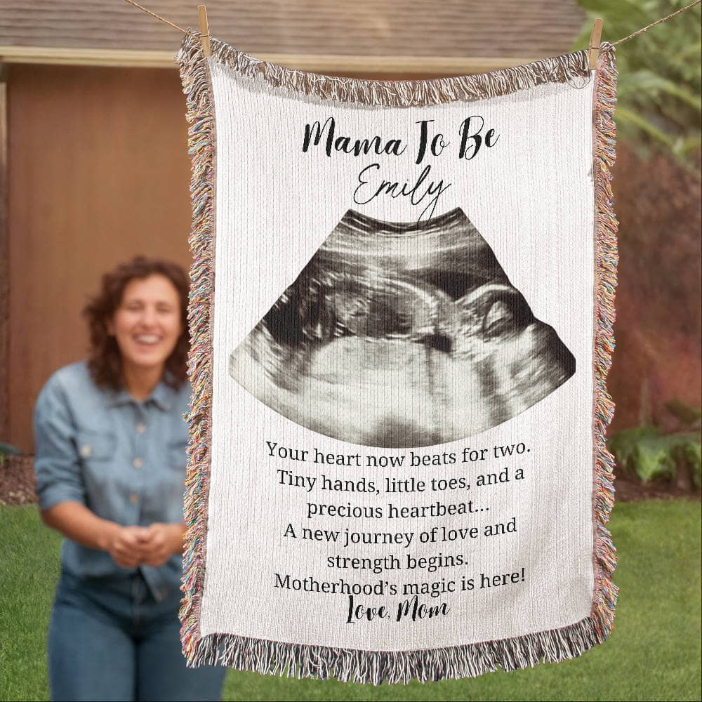 Mama To Be Custom Blanket
