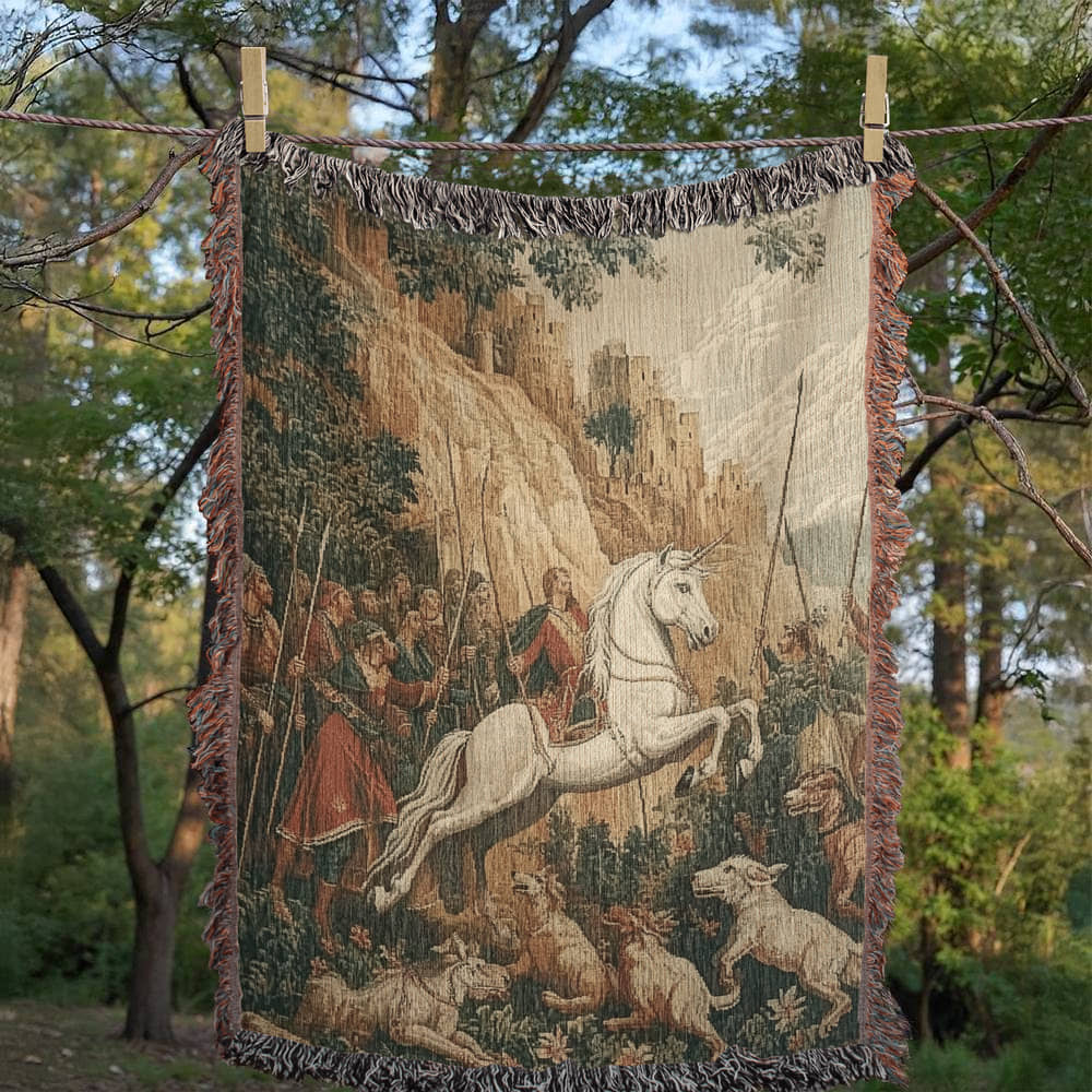 Unicorn Hunt Tapestry, Medieval Tapestry