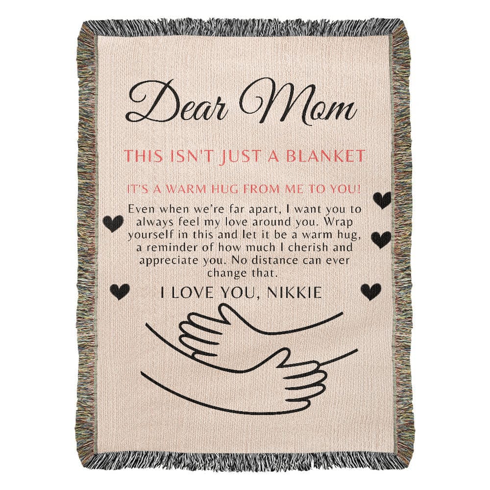 Mom Custom Blanket