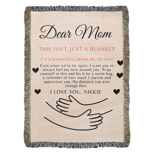 Mom Custom Blanket