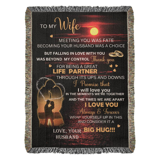 Custom Wife Blanket