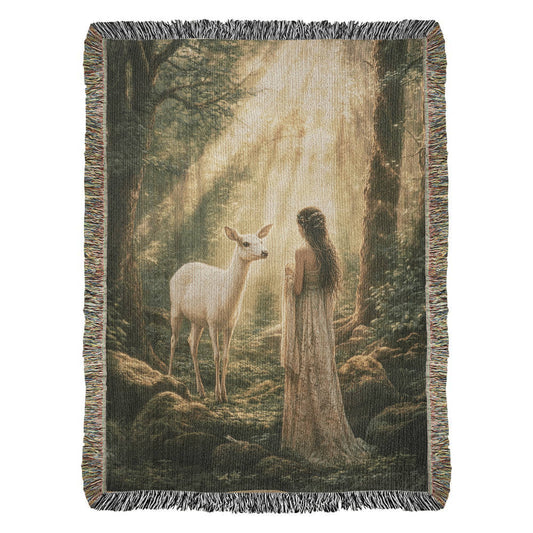 Enchanted Forest Tapestry Blanket