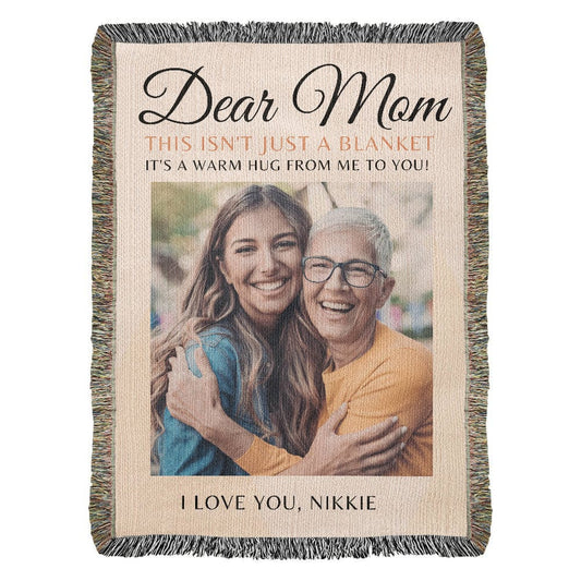 Mom Custom Photo Blanket
