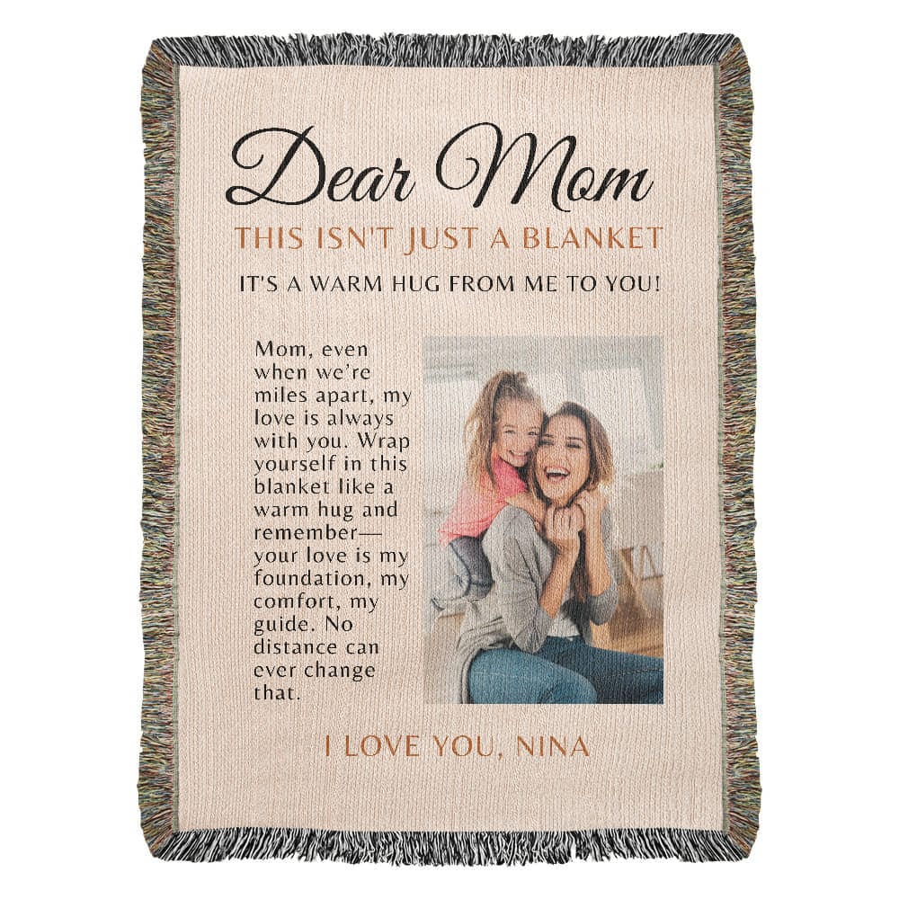 Custom Photo Blanket Gift