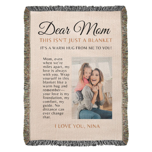 Custom Photo Blanket Gift