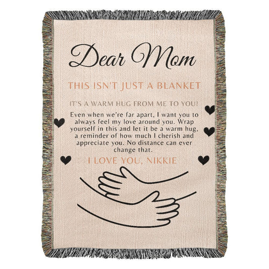 Custom Blanket For Mom