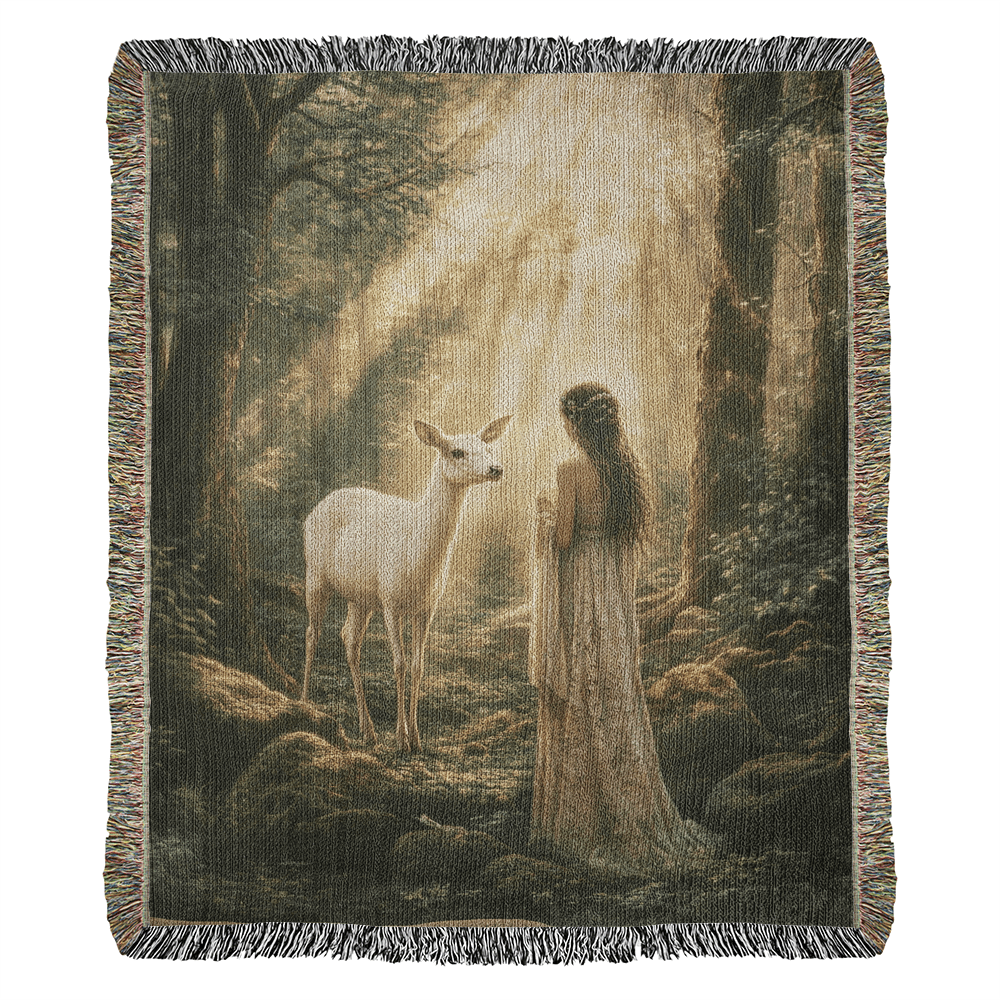 Enchanted Forest Tapestry Blanket