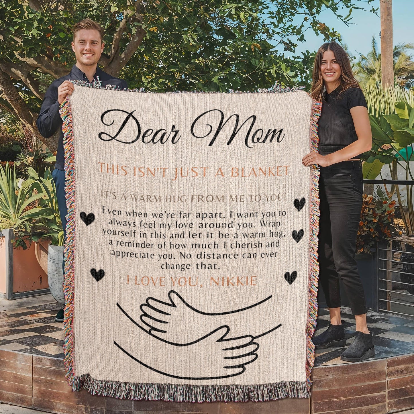 Custom Blanket For Mom