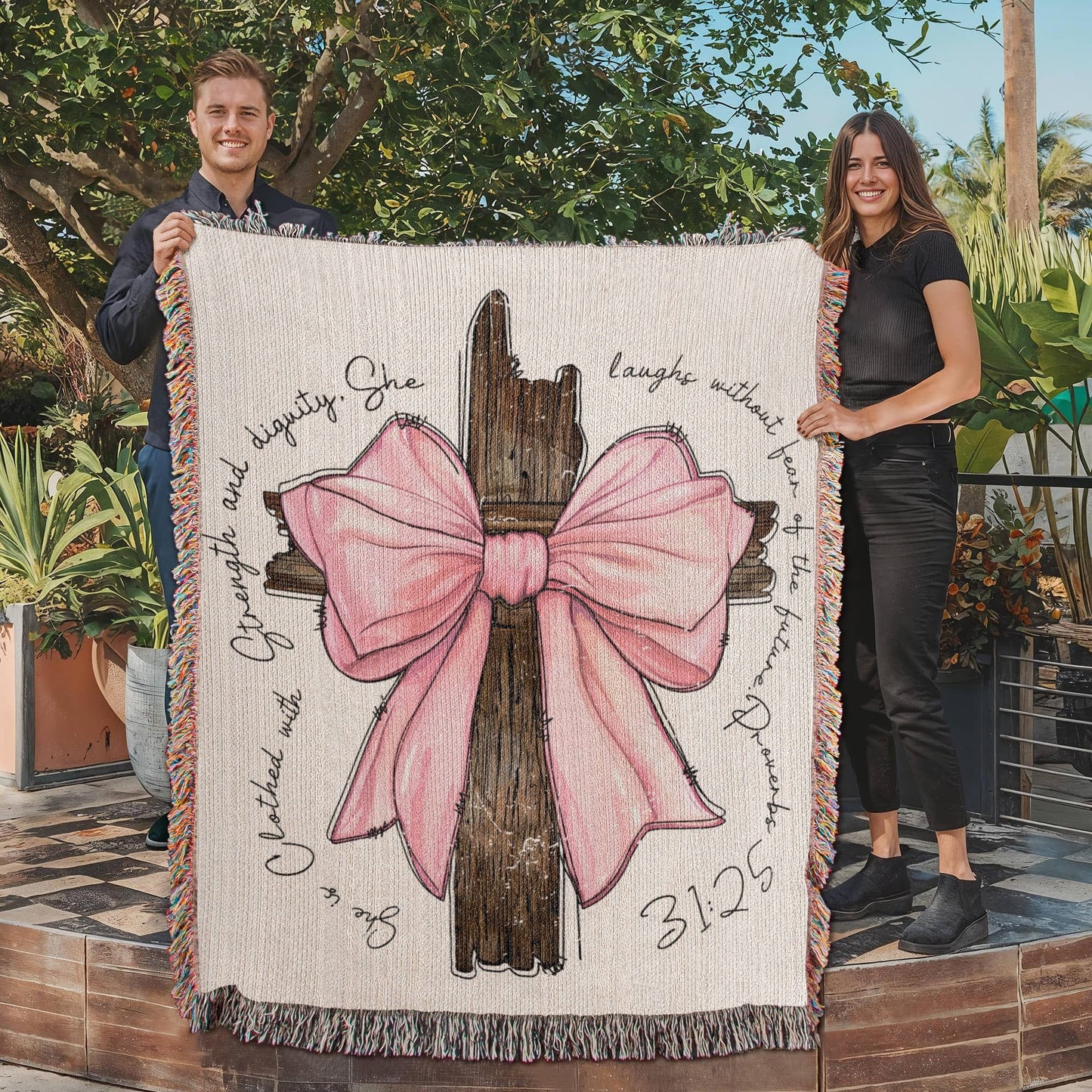 Strength  Coquette Blanket