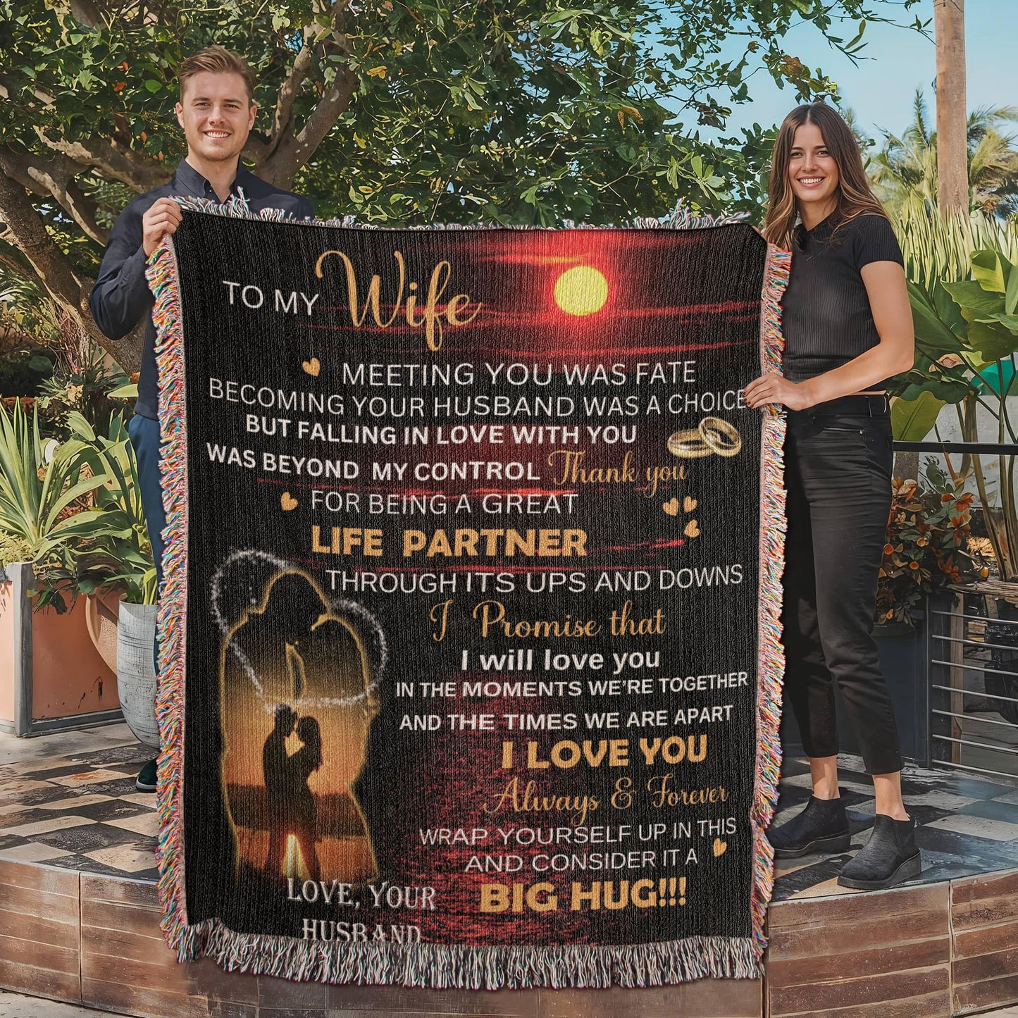 Custom Wife Blanket