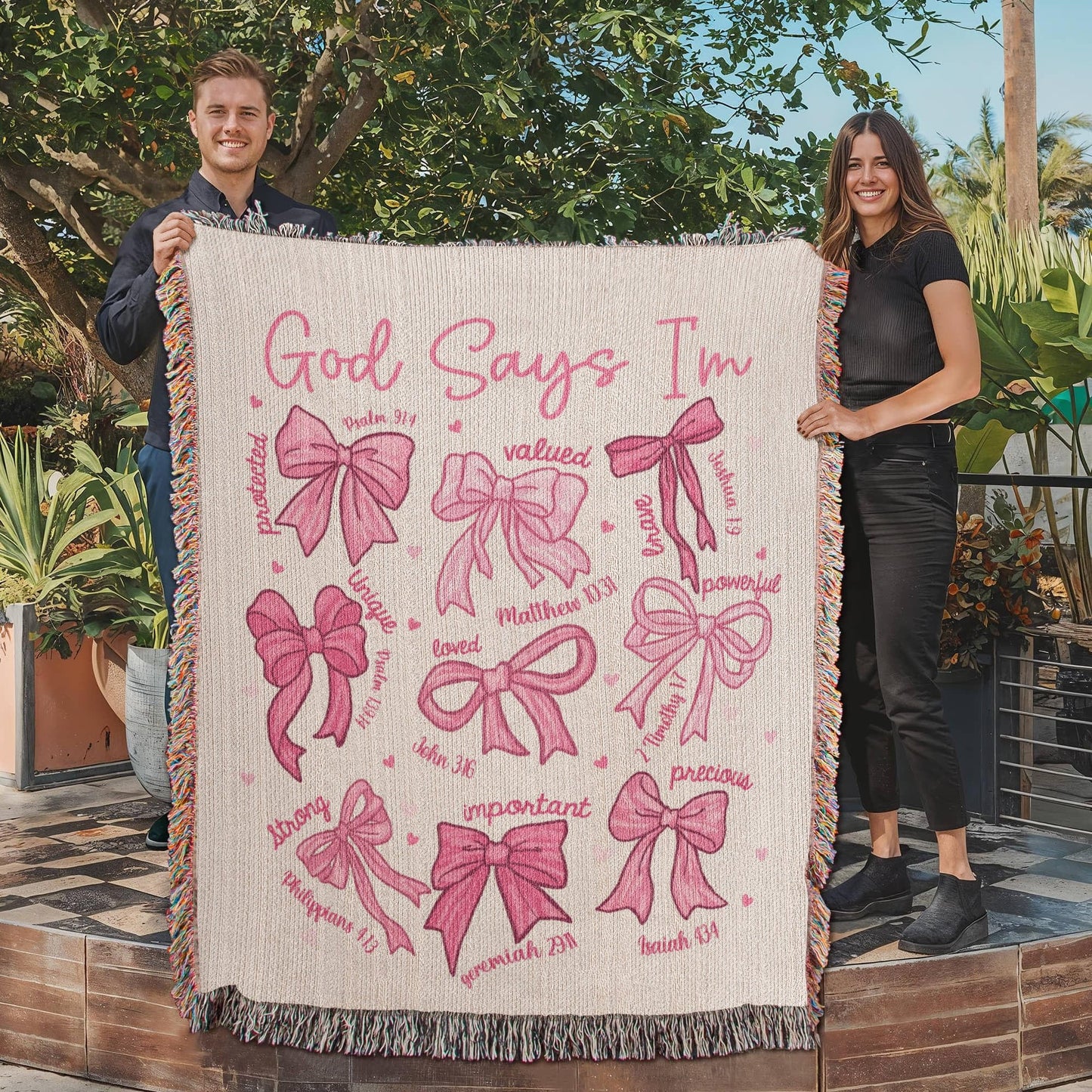 Christian Valentines Blanket