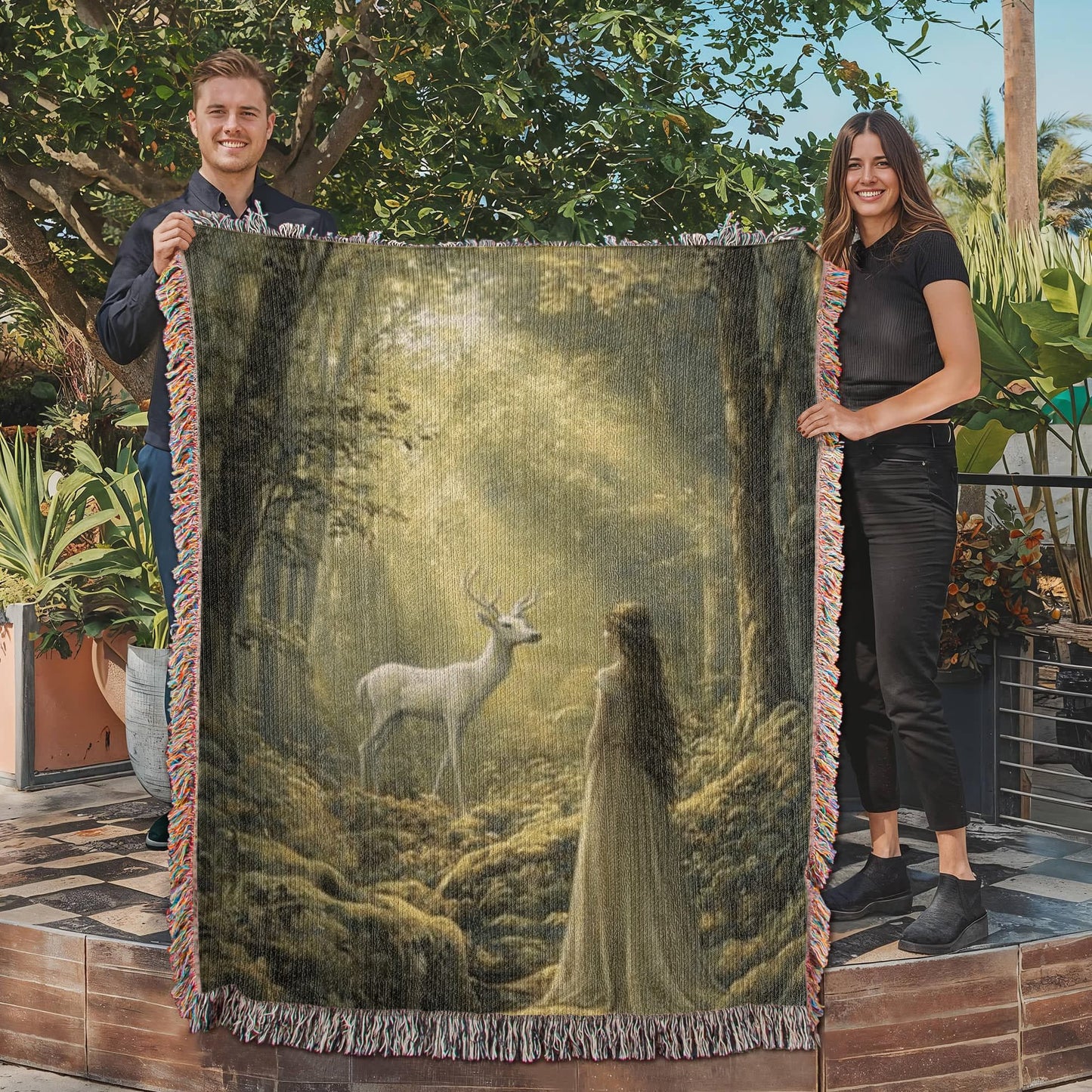 Mystical Forest Blanket