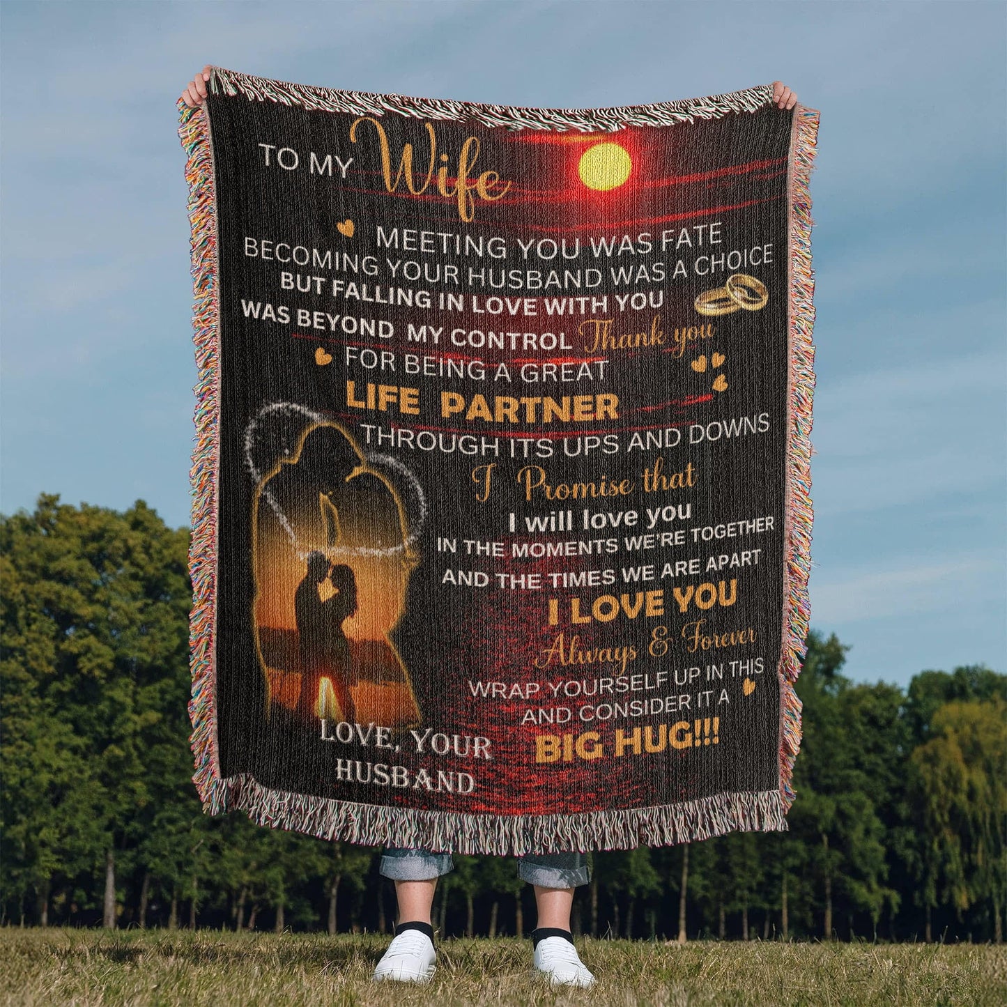Custom Wife Blanket