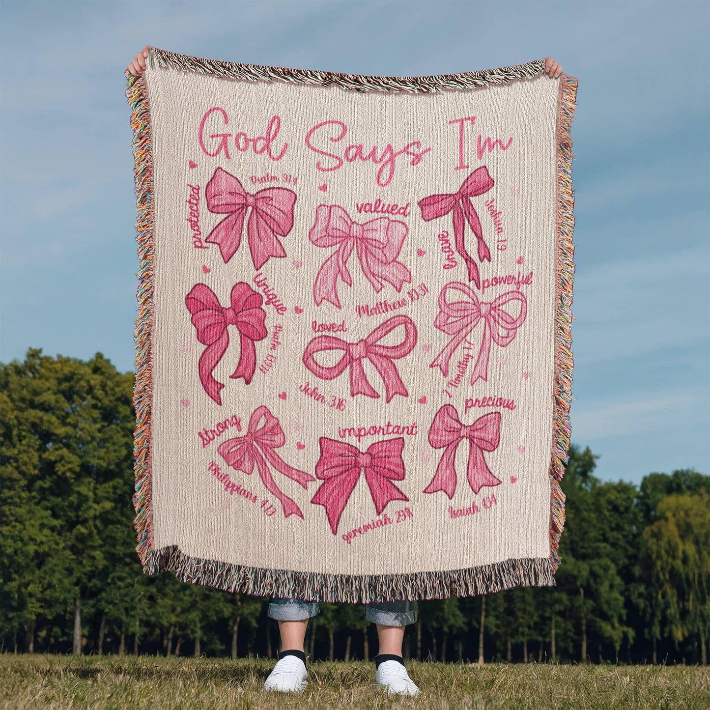 Christian Valentines Blanket
