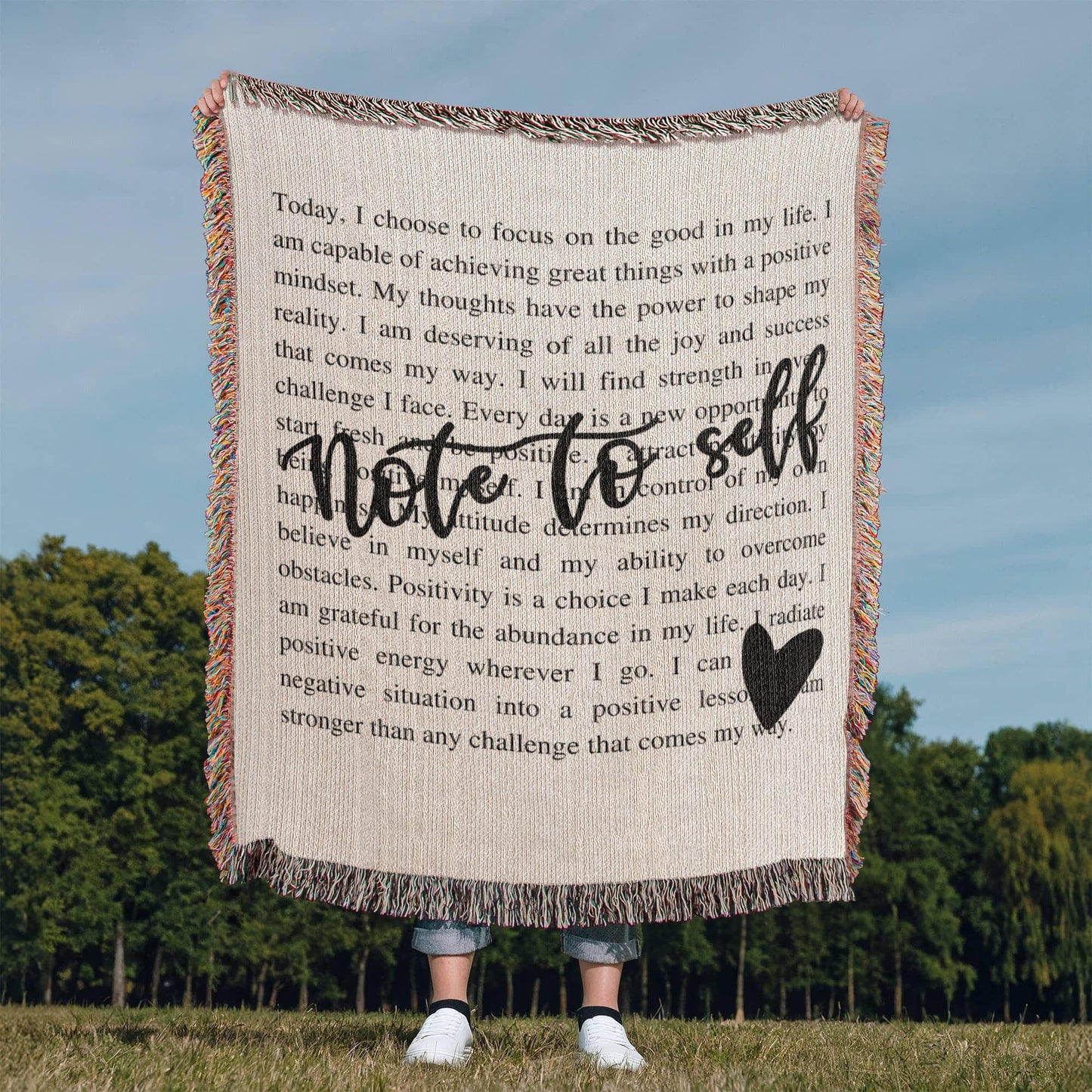 Note To Self Blanket