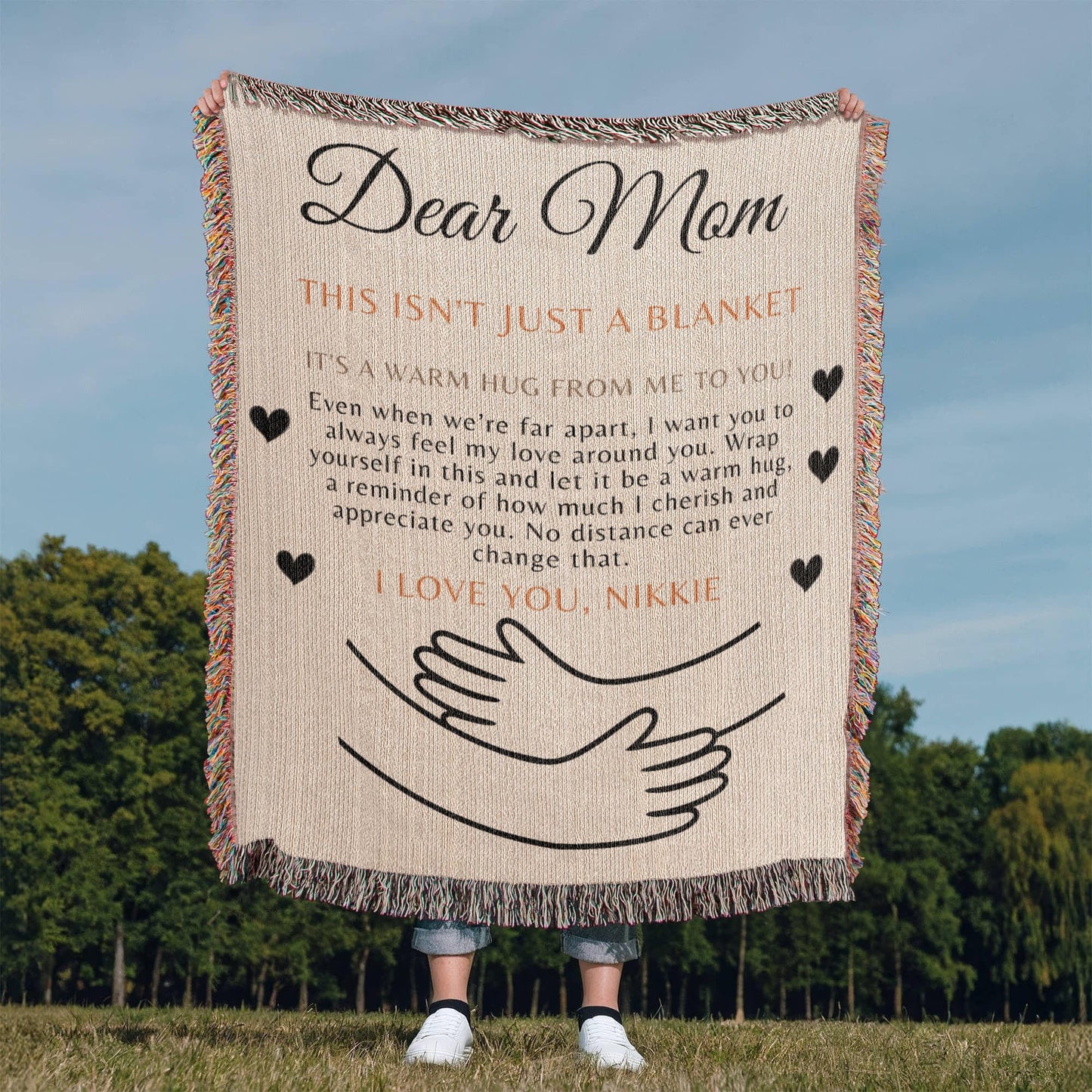 Custom Blanket For Mom