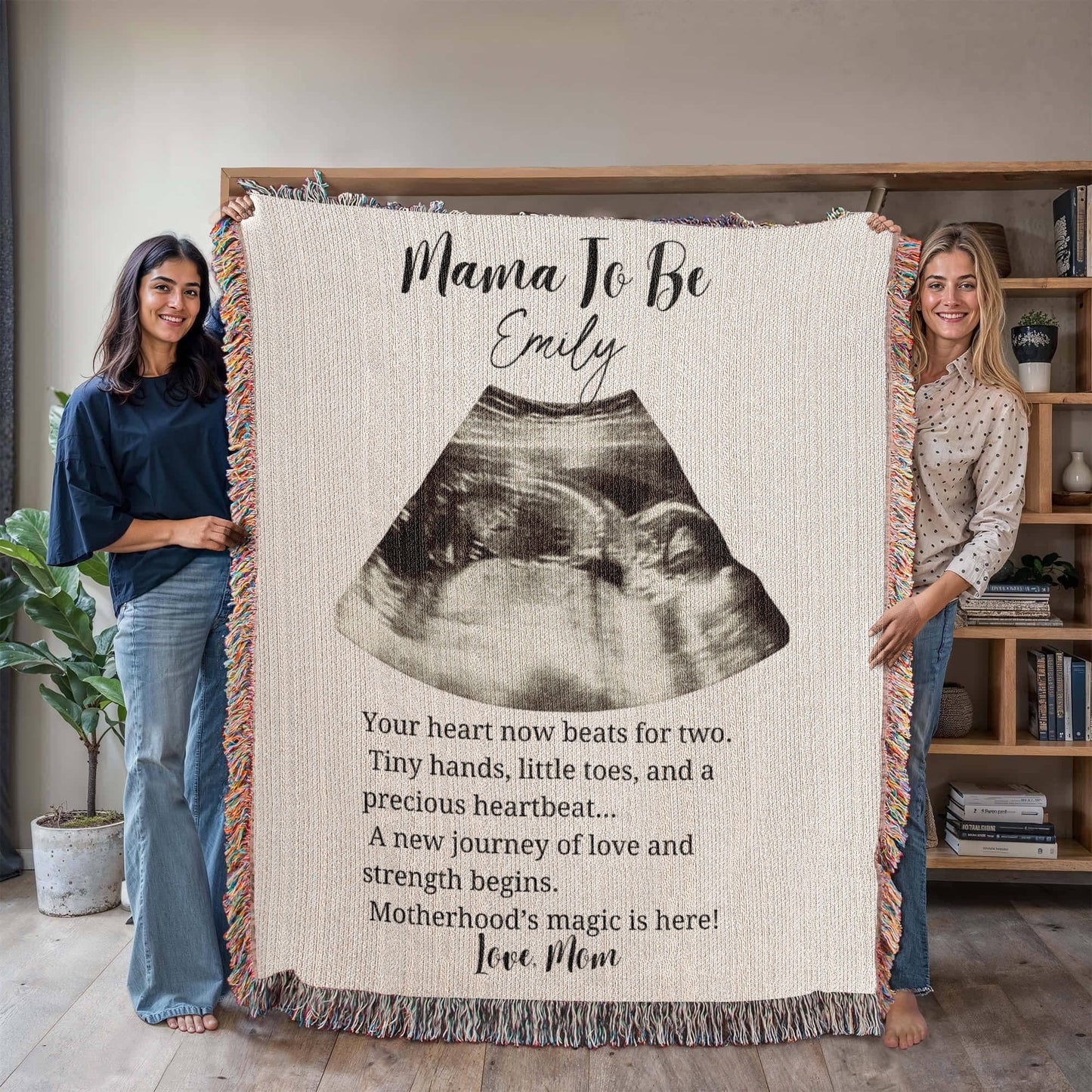Mama To Be Custom Blanket