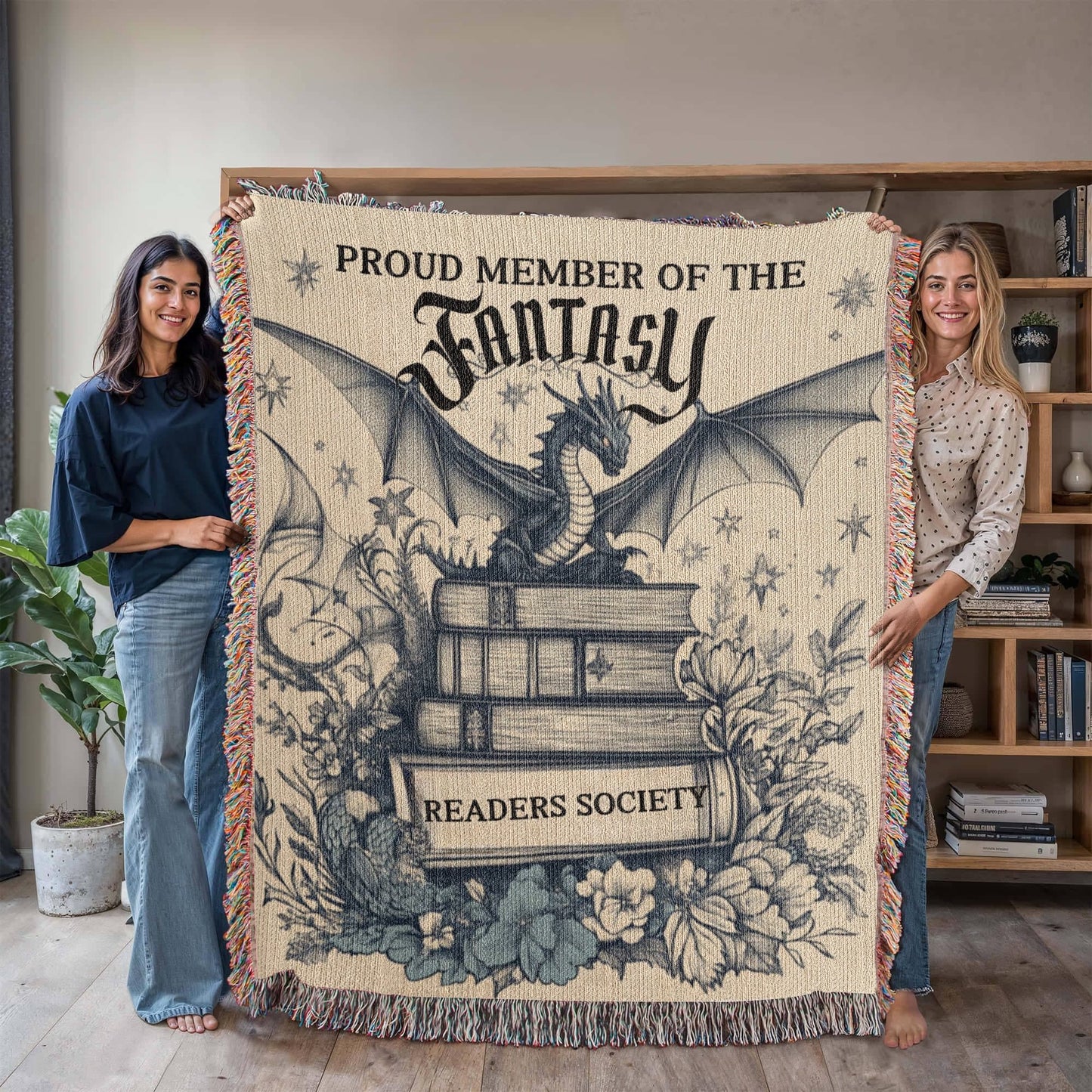 Fantasy Book Society Blanket