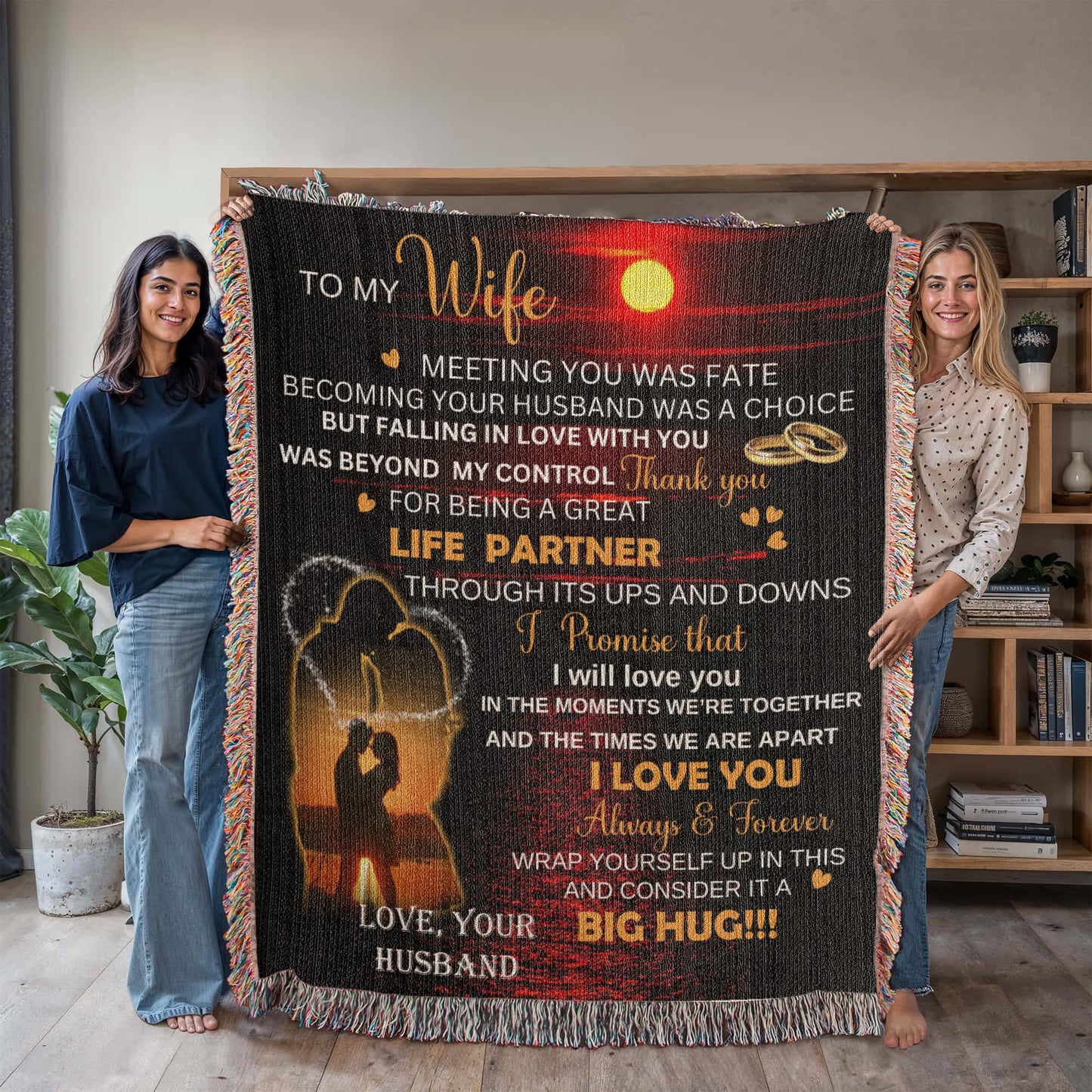 Custom Wife Blanket