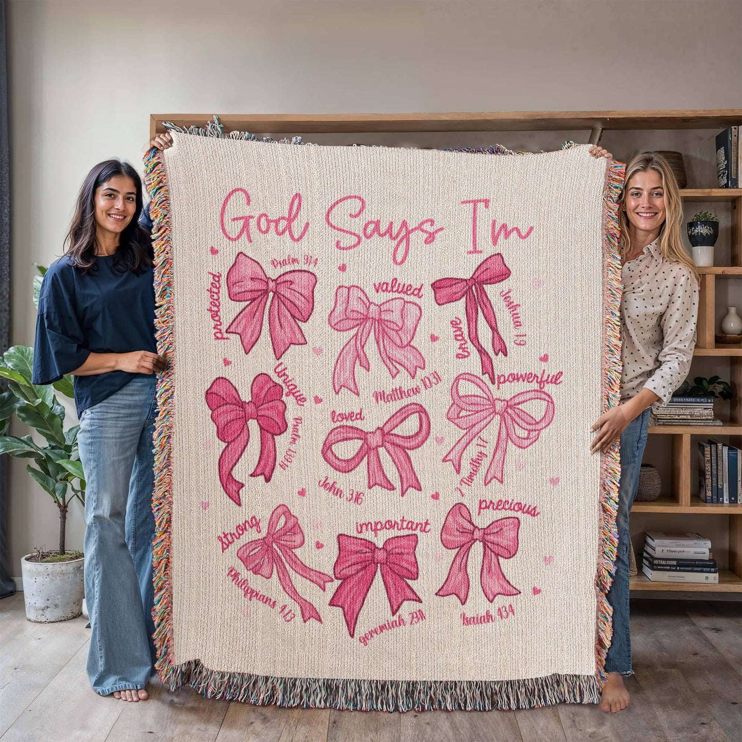Christian Valentines Blanket