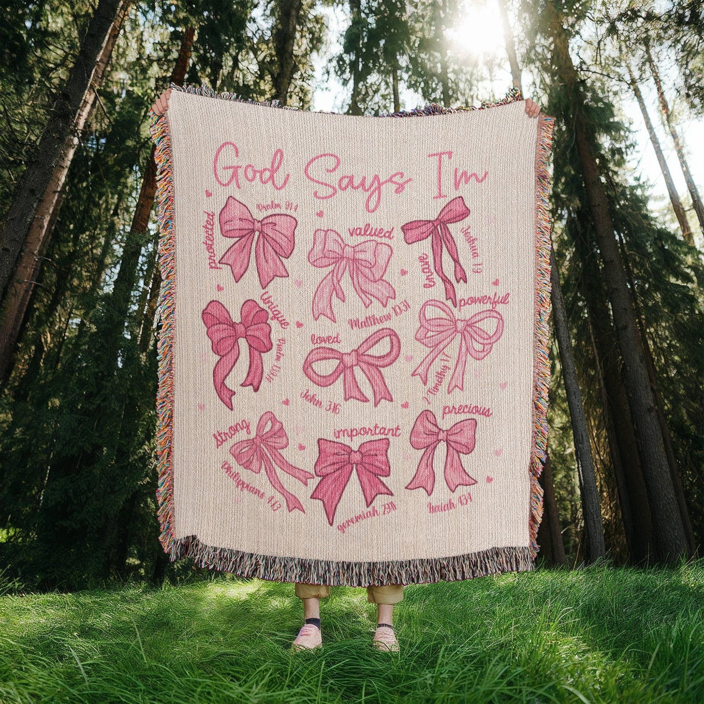 Christian Valentines Blanket