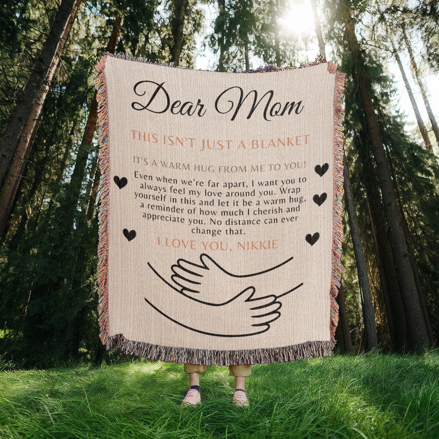 Custom Blanket For Mom