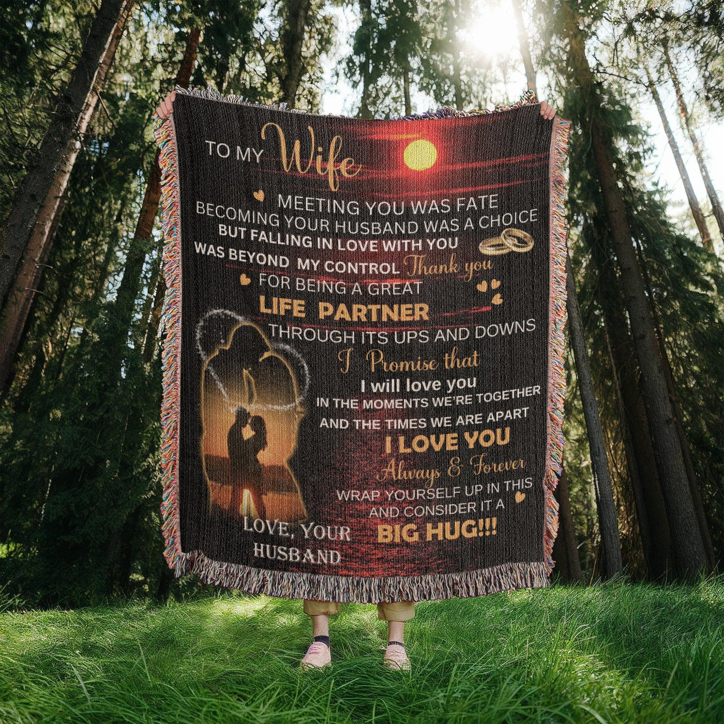 Custom Wife Blanket