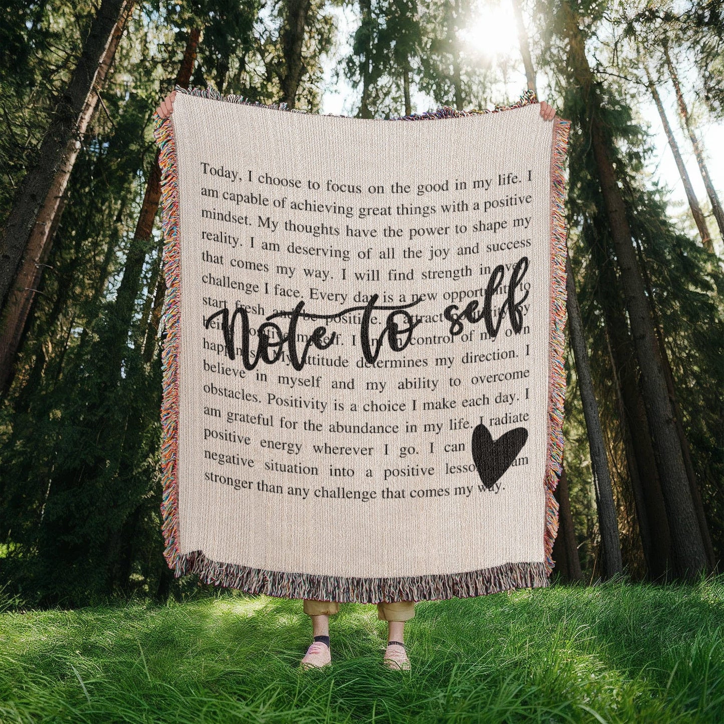 Note To Self Blanket