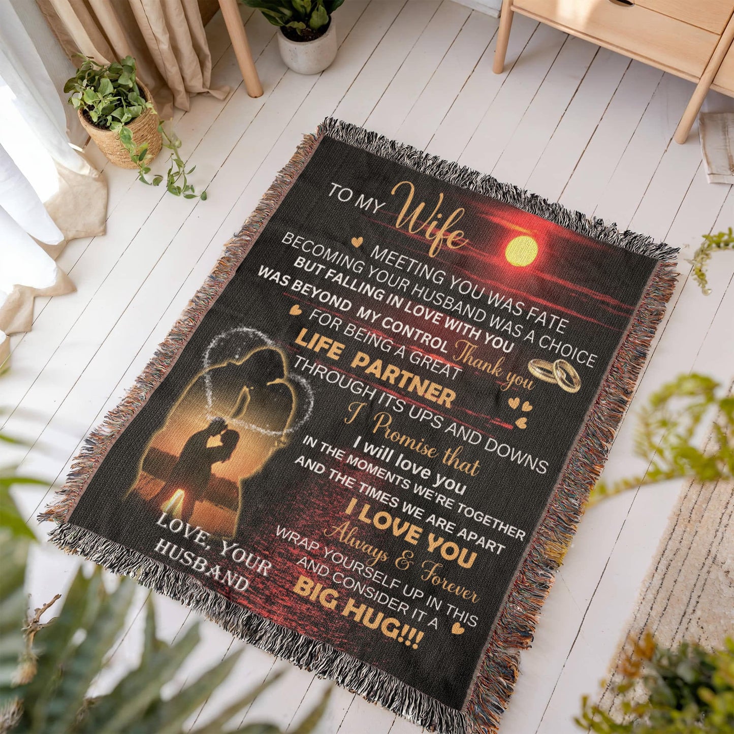 Custom Wife Blanket
