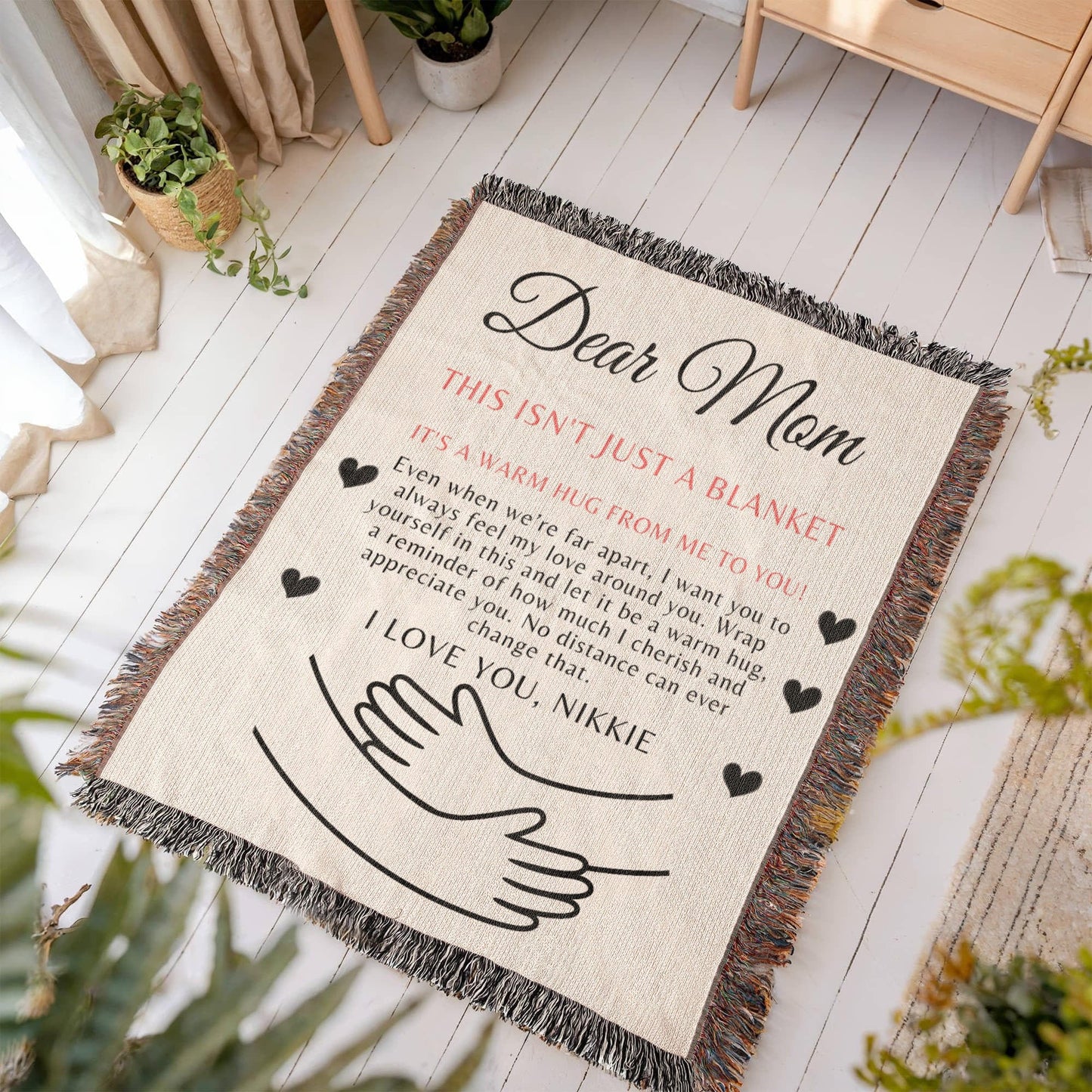 Mom Custom Blanket