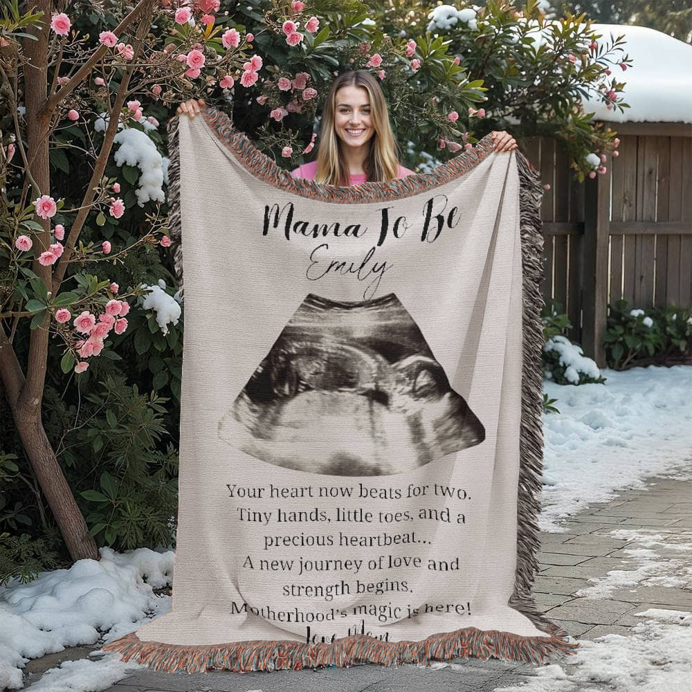 Mama To Be Custom Blanket