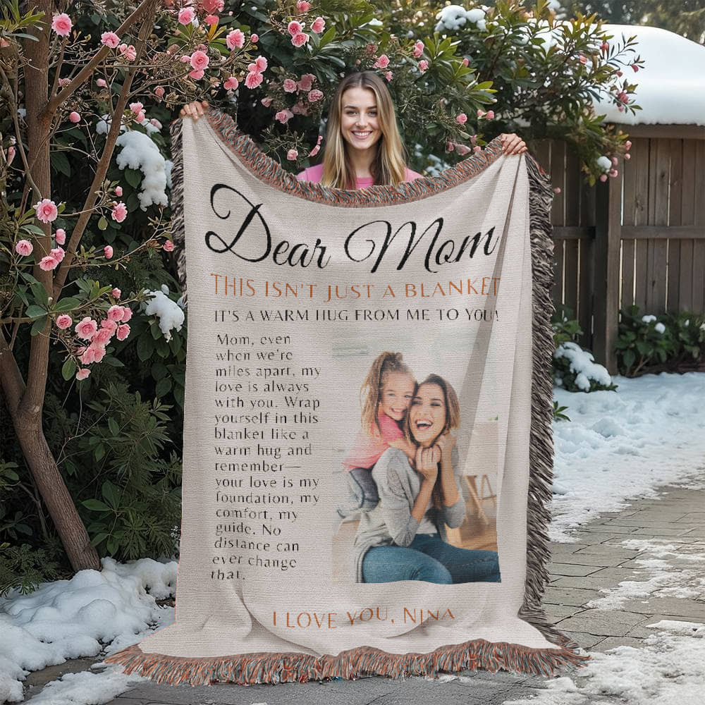 Custom Photo Blanket Gift