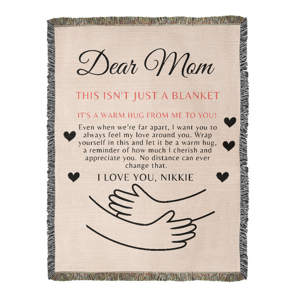 Mom Custom Blanket